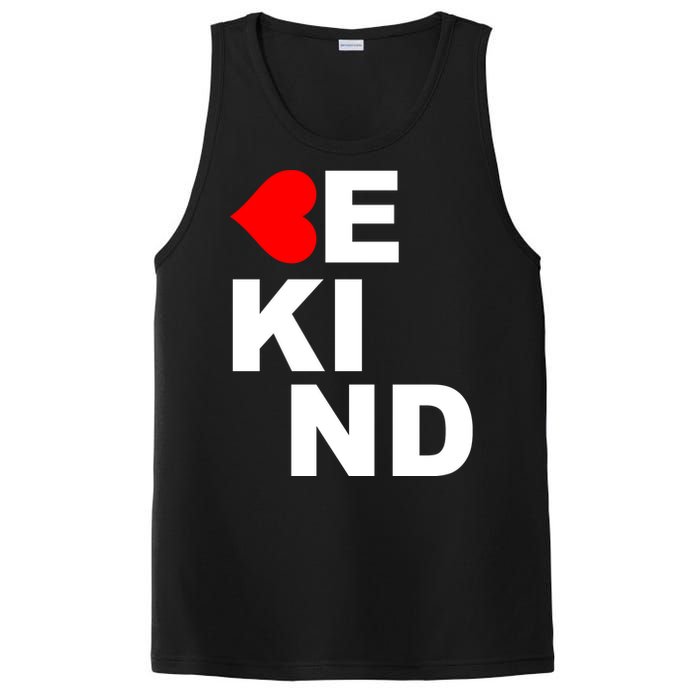 Be Kind Love Heart, Kindness Matters PosiCharge Competitor Tank