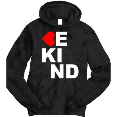 Be Kind Love Heart, Kindness Matters Tie Dye Hoodie