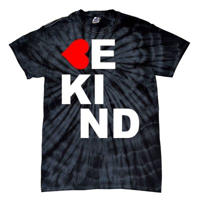 Be Kind Love Heart, Kindness Matters Tie-Dye T-Shirt