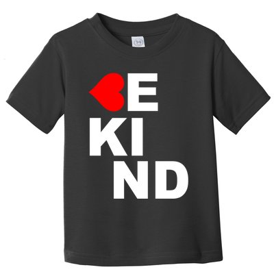 Be Kind Love Heart, Kindness Matters Toddler T-Shirt