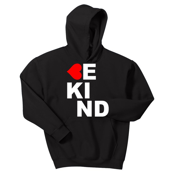 Be Kind Love Heart, Kindness Matters Kids Hoodie