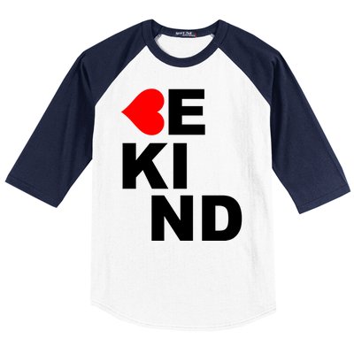 Be Kind Love Heart, Kindness Matters Baseball Sleeve Shirt