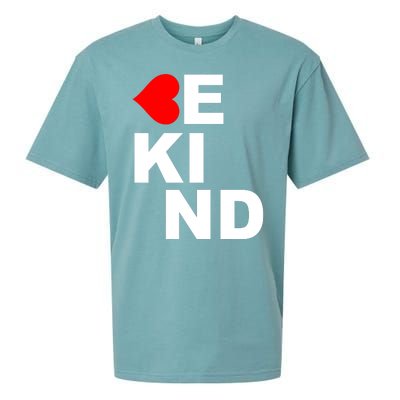 Be Kind Love Heart, Kindness Matters Sueded Cloud Jersey T-Shirt