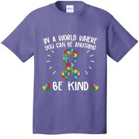 Be Kind Motivational Autism Awareness Slogan Autism Puzzle Message T-Shirt