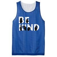 Be Kind Melanin Interpreter Sign Language African American Gift Mesh Reversible Basketball Jersey Tank