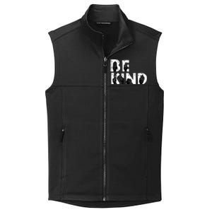 Be Kind Melanin Interpreter Sign Language African American Gift Collective Smooth Fleece Vest