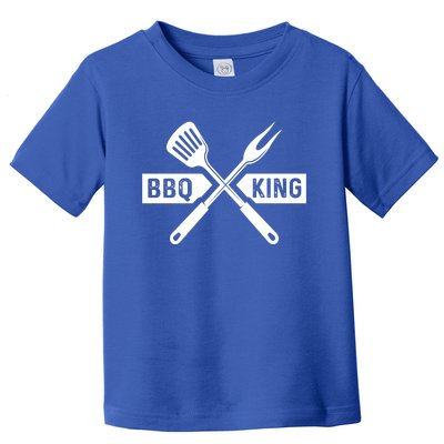 Bbq King Memorial Day Grilling Meat Smoking Gift Toddler T-Shirt