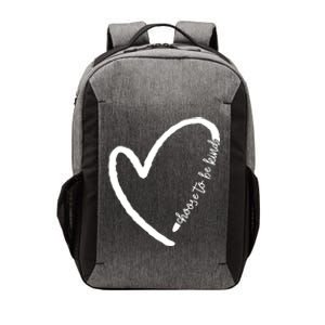 Be Kind Motivational Kindness Inspirational Encouragement Vector Backpack