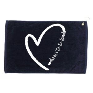 Be Kind Motivational Kindness Inspirational Encouragement Grommeted Golf Towel