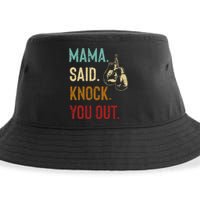 Boxing Kickboxing Mama Said Knock You Out Sustainable Bucket Hat