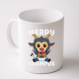 Baby Krampus Manga Kawaii Christmas Creepy Merry Krampus Coffee Mug