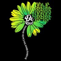 Be Kind Mental Health Awareness Flower Tank Top
