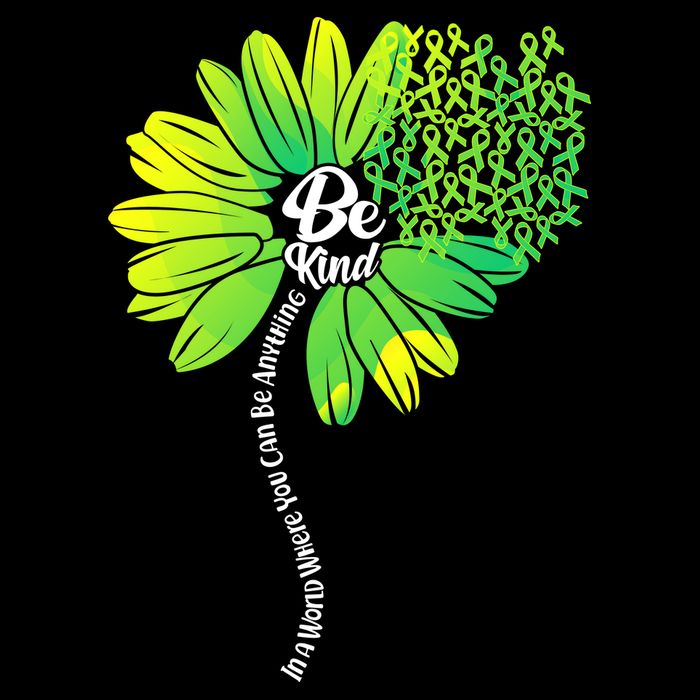 Be Kind Mental Health Awareness Flower Tank Top