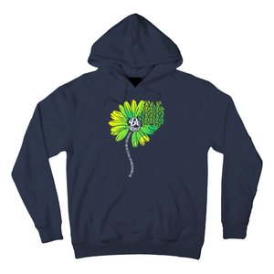 Be Kind Mental Health Awareness Flower Hoodie