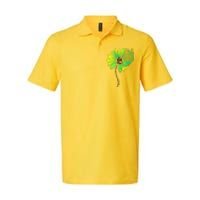 Be Kind Mental Health Awareness Flower Softstyle Adult Sport Polo