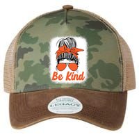 Be Kind Messy Unity Day Orange Anti Bullying Kids Unity Day Legacy Tie Dye Trucker Hat