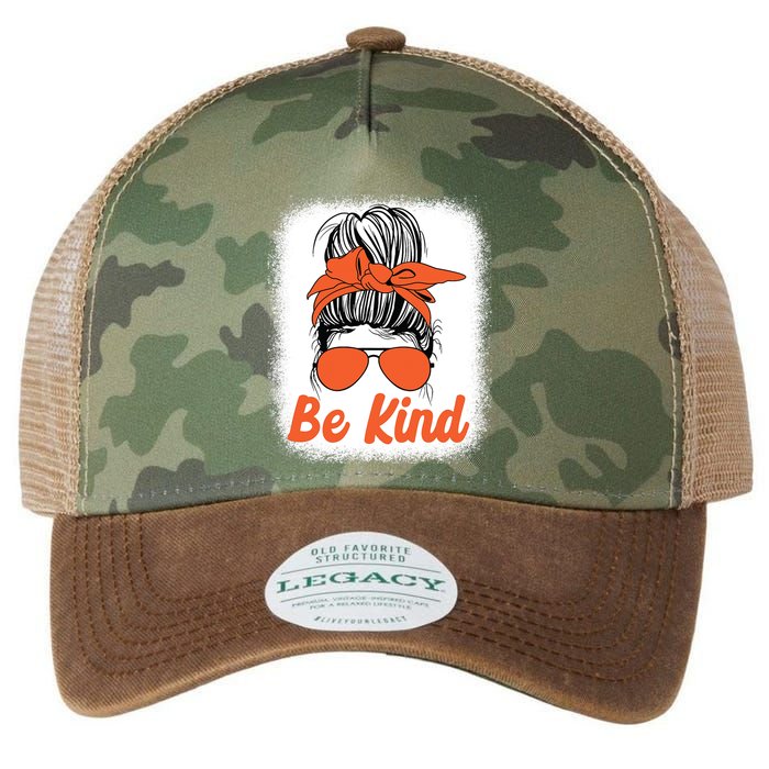 Be Kind Messy Unity Day Orange Anti Bullying Kids Unity Day Legacy Tie Dye Trucker Hat