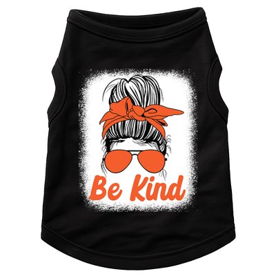 Be Kind Messy Unity Day Orange Anti Bullying Kids Unity Day Doggie Tank