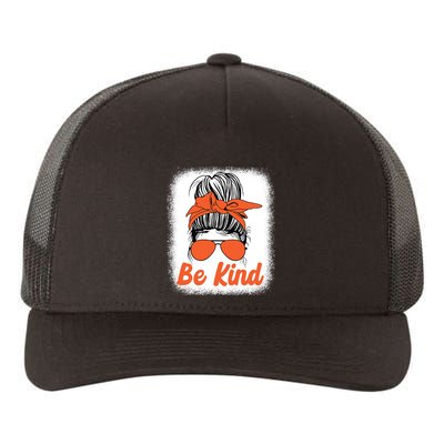 Be Kind Messy Unity Day Orange Anti Bullying Kids Unity Day Yupoong Adult 5-Panel Trucker Hat