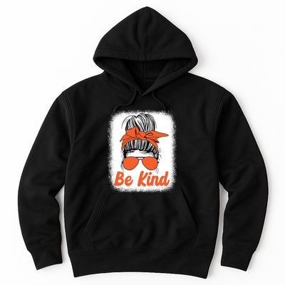 Be Kind Messy Unity Day Orange Anti Bullying Kids Unity Day Hoodie