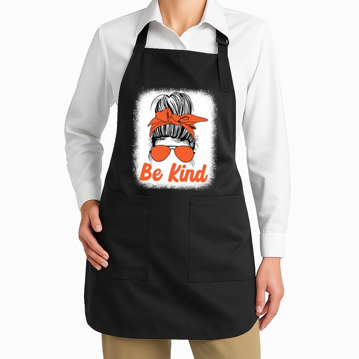 Be Kind Messy Unity Day Orange Anti Bullying Kids Unity Day Apron