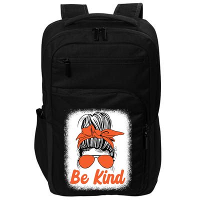 Be Kind Messy Unity Day Orange Anti Bullying Kids Unity Day Impact Tech Backpack