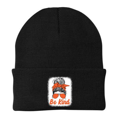 Be Kind Messy Unity Day Orange Anti Bullying Kids Unity Day Beanie