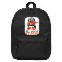 Be Kind Messy Unity Day Orange Anti Bullying Kids Unity Day 16 in Basic Backpack