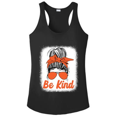 Be Kind Messy Unity Day Orange Anti Bullying Kids Unity Day Ladies PosiCharge Competitor Racerback Tank
