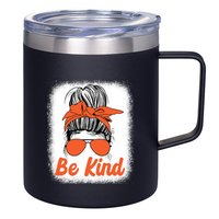 Be Kind Messy Unity Day Orange Anti Bullying Kids Unity Day 12oz Stainless Steel Coffee Mug