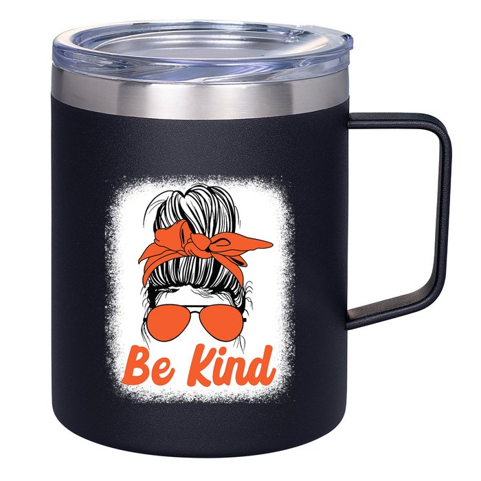 Be Kind Messy Unity Day Orange Anti Bullying Kids Unity Day 12oz Stainless Steel Coffee Mug