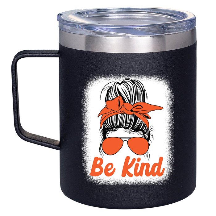 Be Kind Messy Unity Day Orange Anti Bullying Kids Unity Day 12oz Stainless Steel Coffee Mug