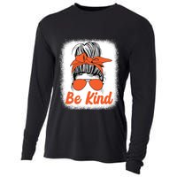 Be Kind Messy Unity Day Orange Anti Bullying Kids Unity Day Cooling Performance Long Sleeve Crew