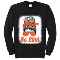 Be Kind Messy Unity Day Orange Anti Bullying Kids Unity Day Tall Sweatshirt