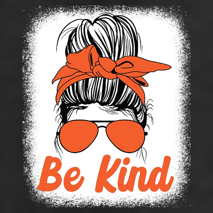 Be Kind Messy Unity Day Orange Anti Bullying Kids Unity Day 25L Jumbo Tote