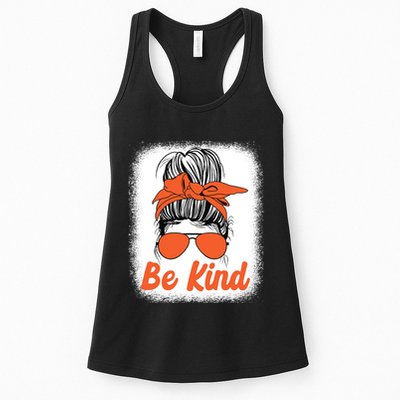 Be Kind Messy Unity Day Orange Anti Bullying Kids Unity Day Womens Tank Top