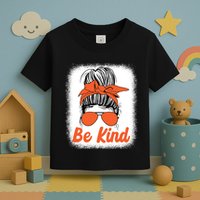 Be Kind Messy Unity Day Orange Anti Bullying Kids Unity Day Toddler T-Shirt