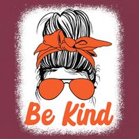 Be Kind Messy Unity Day Orange Anti Bullying Kids Unity Day 16oz Travel Tumbler