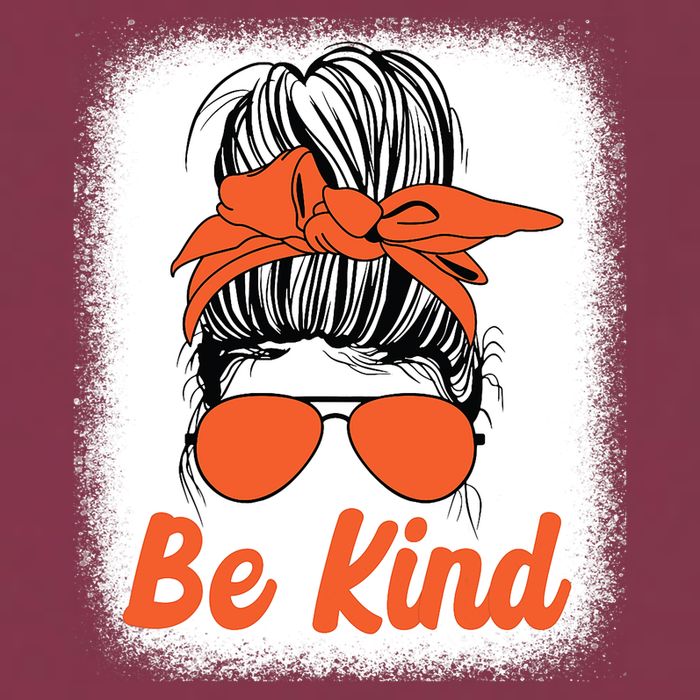 Be Kind Messy Unity Day Orange Anti Bullying Kids Unity Day 16oz Travel Tumbler