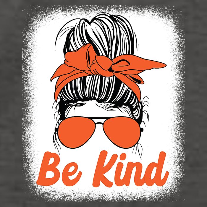 Be Kind Messy Unity Day Orange Anti Bullying Kids Unity Day Vector Backpack