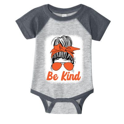 Be Kind Messy Unity Day Orange Anti Bullying Kids Unity Day Infant Baby Jersey Bodysuit