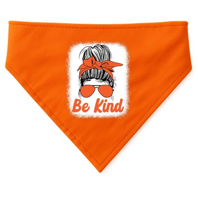 Be Kind Messy Unity Day Orange Anti Bullying Kids Unity Day USA-Made Doggie Bandana