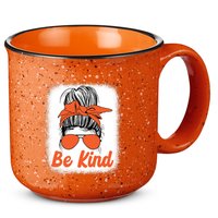 Be Kind Messy Unity Day Orange Anti Bullying Kids Unity Day 15oz Campfire Ceramic Mug