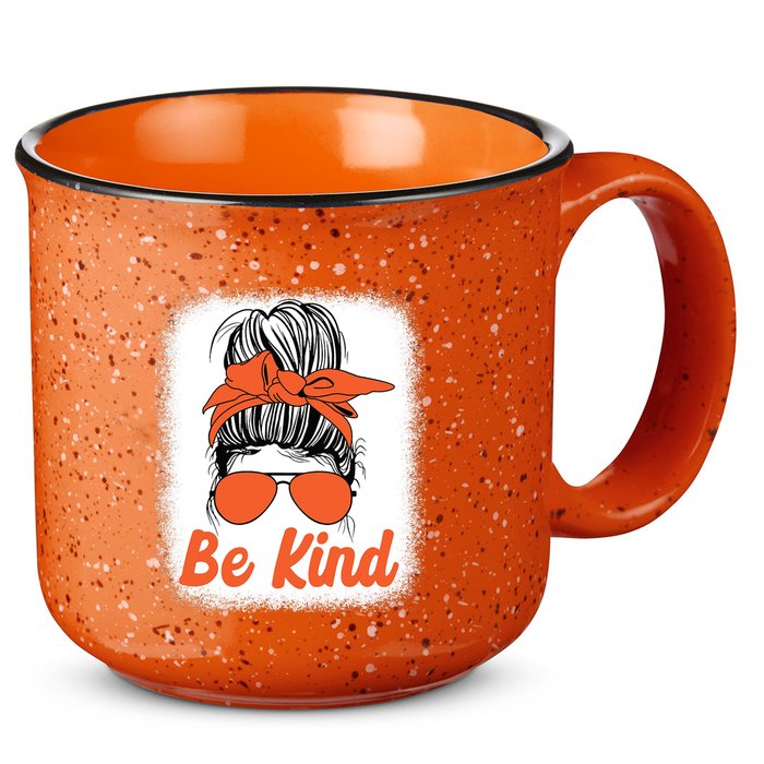 Be Kind Messy Unity Day Orange Anti Bullying Kids Unity Day 15oz Campfire Ceramic Mug