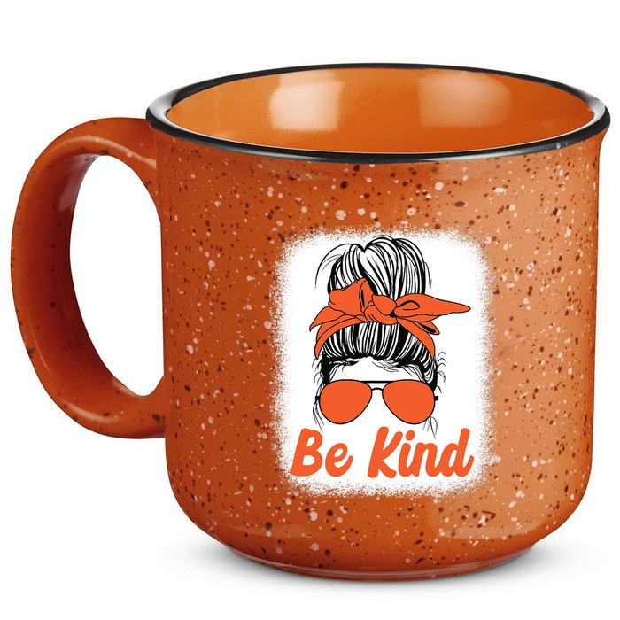 Be Kind Messy Unity Day Orange Anti Bullying Kids Unity Day 15oz Campfire Ceramic Mug