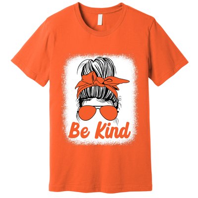 Be Kind Messy Unity Day Orange Anti Bullying Kids Unity Day Premium T-Shirt