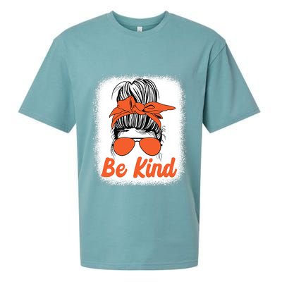 Be Kind Messy Unity Day Orange Anti Bullying Kids Unity Day Sueded Cloud Jersey T-Shirt