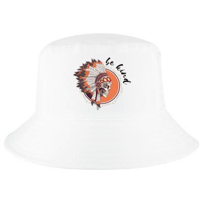 Be Kind Native American Indigenous Education Orange Day Cool Comfort Performance Bucket Hat