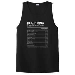 Black King Nutrition Fact For Black History Month Gift PosiCharge Competitor Tank