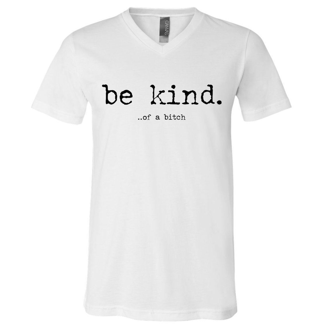 Be Kind Of A Bitch Funny V-Neck T-Shirt